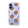 スリムプロテクションプレミアムケース with MagSafe［ シンプルドット - Brown ］