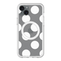 スリムプロテクションプレミアムケース with MagSafe［ シンプルドット - White ］