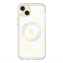 スリムプロテクションプレミアムケース with MagSafe［ シンプルドット - White ］