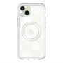 スリムプロテクションプレミアムケース with MagSafe［ シンプルドット - White ］