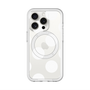 スリムプロテクションプレミアムケース with MagSafe［ シンプルドット - White ］