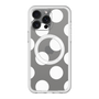 スリムプロテクションプレミアムケース with MagSafe［ シンプルドット - White ］