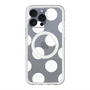 スリムプロテクションプレミアムケース with MagSafe［ シンプルドット - White ］