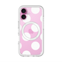 スリムプロテクションプレミアムケース with MagSafe［ シンプルドット - White ］