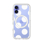 スリムプロテクションプレミアムケース with MagSafe［ シンプルドット - White ］