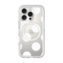 スリムプロテクションプレミアムケース with MagSafe［ シンプルドット - White ］
