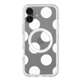 スリムプロテクションプレミアムケース with MagSafe［ シンプルドット - White ］