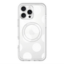 スリムプロテクションプレミアムケース with MagSafe［ シンプルドット - White ］