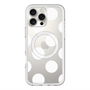 スリムプロテクションプレミアムケース with MagSafe［ シンプルドット - White ］