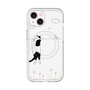 スリムプロテクションプレミアムケース with MagSafe［ 夢中に覗く三毛ねこ ］