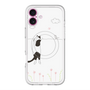 スリムプロテクションプレミアムケース with MagSafe［ 夢中に覗く三毛ねこ ］