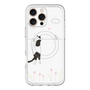 スリムプロテクションプレミアムケース with MagSafe［ 夢中に覗く三毛ねこ ］