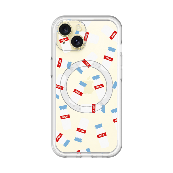 スリムプロテクションプレミアムケース with MagSafe［ おいしいミルク ］