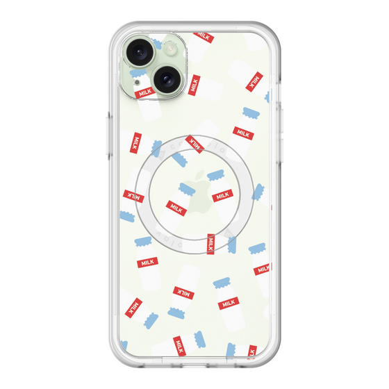 スリムプロテクションプレミアムケース with MagSafe［ おいしいミルク ］