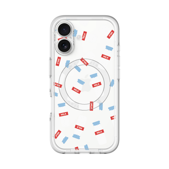 スリムプロテクションプレミアムケース with MagSafe［ おいしいミルク ］