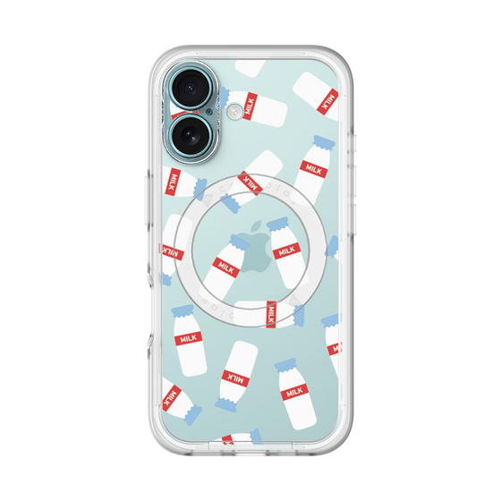 スリムプロテクションプレミアムケース with MagSafe［ おいしいミルク ］