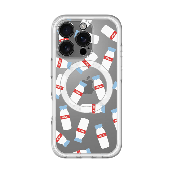 スリムプロテクションプレミアムケース with MagSafe［ おいしいミルク ］