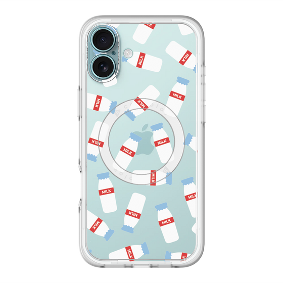スリムプロテクションプレミアムケース with MagSafe［ おいしいミルク ］