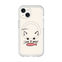 スリムプロテクションプレミアムケース with MagSafe［ 食いしん坊なねこ - White ］