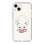 スリムプロテクションプレミアムケース with MagSafe［ 食いしん坊なねこ - White ］