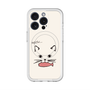 スリムプロテクションプレミアムケース with MagSafe［ 食いしん坊なねこ - White ］