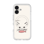 スリムプロテクションプレミアムケース with MagSafe［ 食いしん坊なねこ - White ］