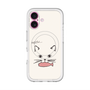 スリムプロテクションプレミアムケース with MagSafe［ 食いしん坊なねこ - White ］