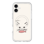 スリムプロテクションプレミアムケース with MagSafe［ 食いしん坊なねこ - White ］