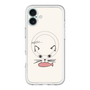 スリムプロテクションプレミアムケース with MagSafe［ 食いしん坊なねこ - White ］