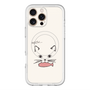 スリムプロテクションプレミアムケース with MagSafe［ 食いしん坊なねこ - White ］