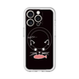スリムプロテクションプレミアムケース with MagSafe［ 食いしん坊なねこ - Black ］