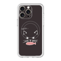 スリムプロテクションプレミアムケース with MagSafe［ 食いしん坊なねこ - Black ］