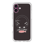 スリムプロテクションプレミアムケース with MagSafe［ 食いしん坊なねこ - Black ］