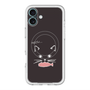 スリムプロテクションプレミアムケース with MagSafe［ 食いしん坊なねこ - Black ］