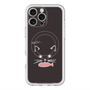 スリムプロテクションプレミアムケース with MagSafe［ 食いしん坊なねこ - Black ］