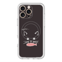 スリムプロテクションプレミアムケース with MagSafe［ 食いしん坊なねこ - Black ］
