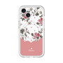スリムプロテクションプレミアムケース with MagSafe［ ツインドットフラワー - Pink ］