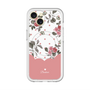スリムプロテクションプレミアムケース with MagSafe［ ツインドットフラワー - Pink ］