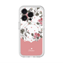スリムプロテクションプレミアムケース with MagSafe［ ツインドットフラワー - Pink ］