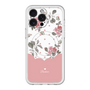 スリムプロテクションプレミアムケース with MagSafe［ ツインドットフラワー - Pink ］