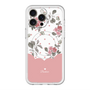 スリムプロテクションプレミアムケース with MagSafe［ ツインドットフラワー - Pink ］