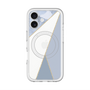 スリムプロテクションプレミアムケース with MagSafe［ マーブルトライアングルパレット - Blue ］