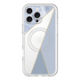 スリムプロテクションプレミアムケース with MagSafe［ マーブルトライアングルパレット - Blue ］