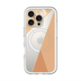 スリムプロテクションプレミアムケース with MagSafe［ マーブルトライアングルパレット - Orange ］