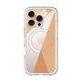 スリムプロテクションプレミアムケース with MagSafe［ マーブルトライアングルパレット - Orange ］