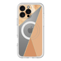 スリムプロテクションプレミアムケース with MagSafe［ マーブルトライアングルパレット - Orange ］