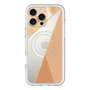 スリムプロテクションプレミアムケース with MagSafe［ マーブルトライアングルパレット - Orange ］