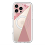 スリムプロテクションプレミアムケース with MagSafe［ マーブルトライアングルパレット - Pink ］