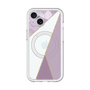 スリムプロテクションプレミアムケース with MagSafe［ マーブルトライアングルパレット - Purple ］