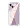 スリムプロテクションプレミアムケース with MagSafe［ マーブルトライアングルパレット - Purple ］